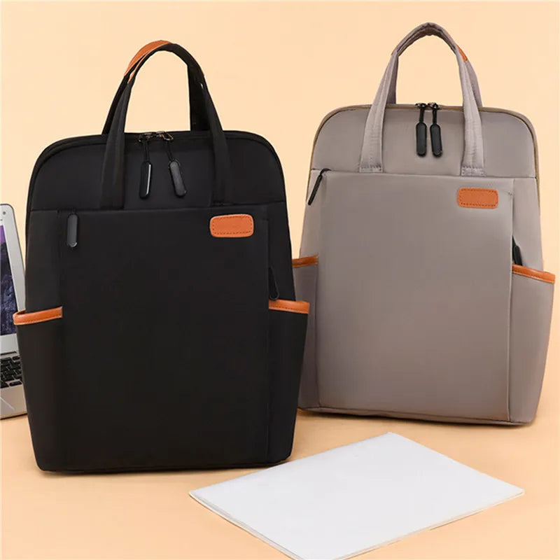 Waterproof Women Business Backpack Large Capacity Laptop Bag