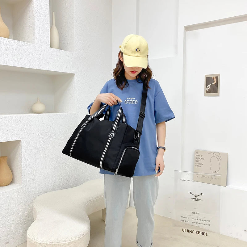 Waterproof Women Handbag Travel Bag Multifunction Shoulder Bag