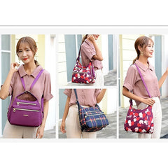 Waterproof Women Handbags Multifunctional Shoulder Messenger Bag Nylon Bolsa Fem