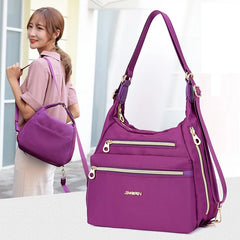 Waterproof Women Handbags Multifunctional Shoulder Messenger Bag Nylon Bolsa Fem