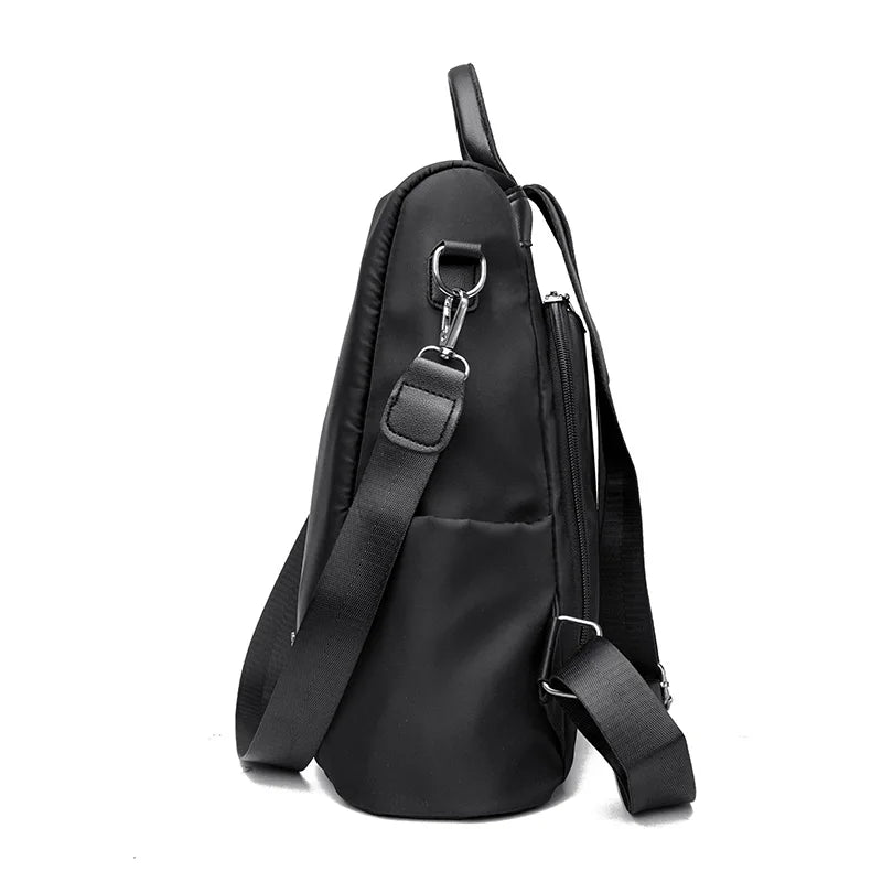 Waterproof Women's Backpack Mochila Soft Leather Durable Travel Bag
