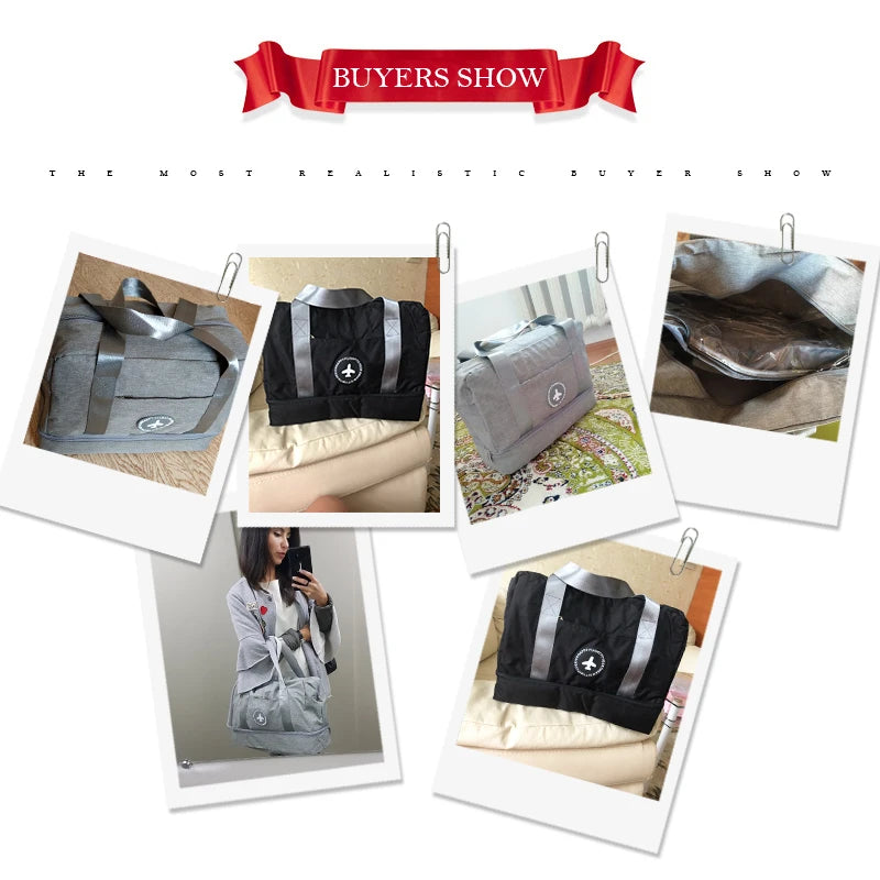 Waterproof Women's Travel Bag Girl's Messenger Handbag