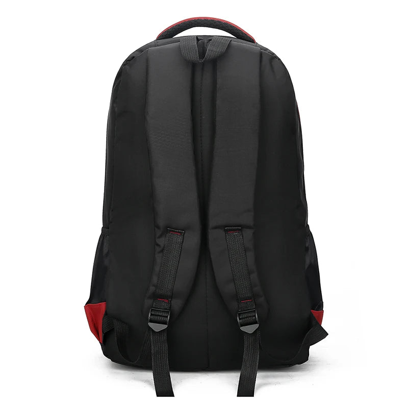 Waterproof Zipper Backpack Women Large Capacity School Bags Unisex Nylon Bag