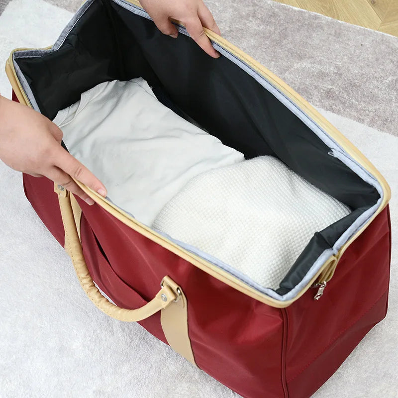 Waterproof Non-Woven Fabric Gym Bag Large Capacity