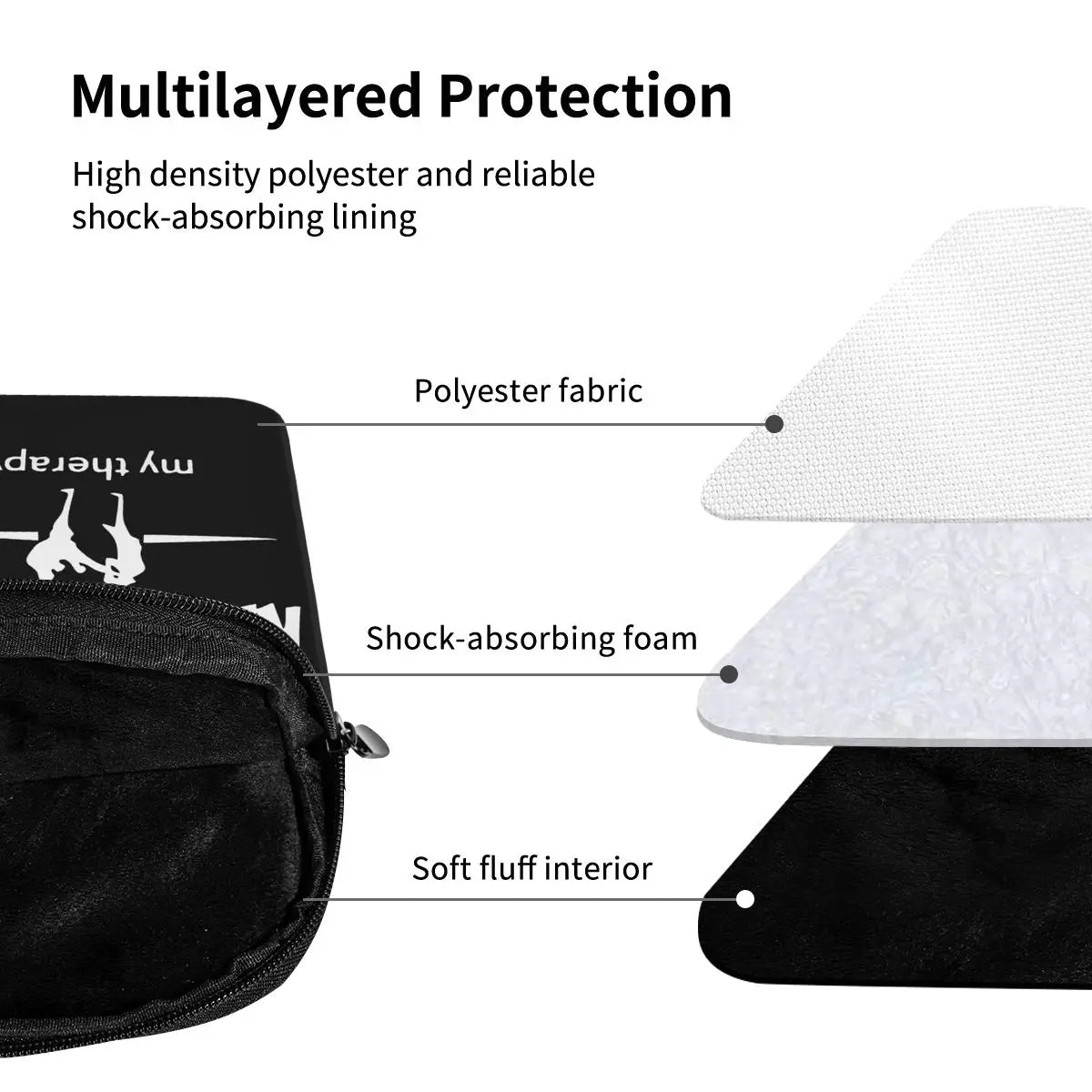Waterproof Laptop Bag 13 14 15 Inch Briefcase Protective Cover