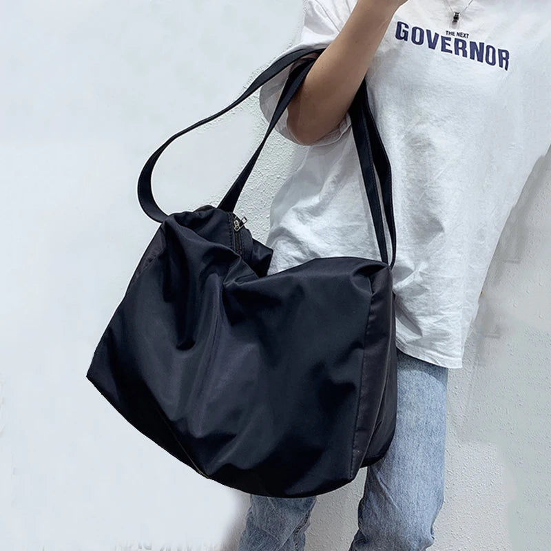 Waterproof Nylon Messenger Bag Women Crossbody Bags Japan Style Female Shoulder