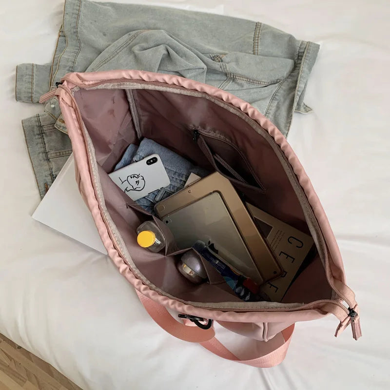 Waterproof Nylon Travel Bag Women's Handbag Large Capacity