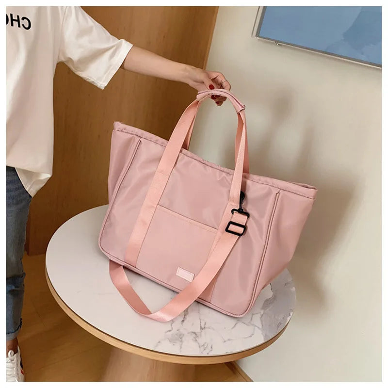 Waterproof Nylon Travel Bag Women's Handbag Large Capacity