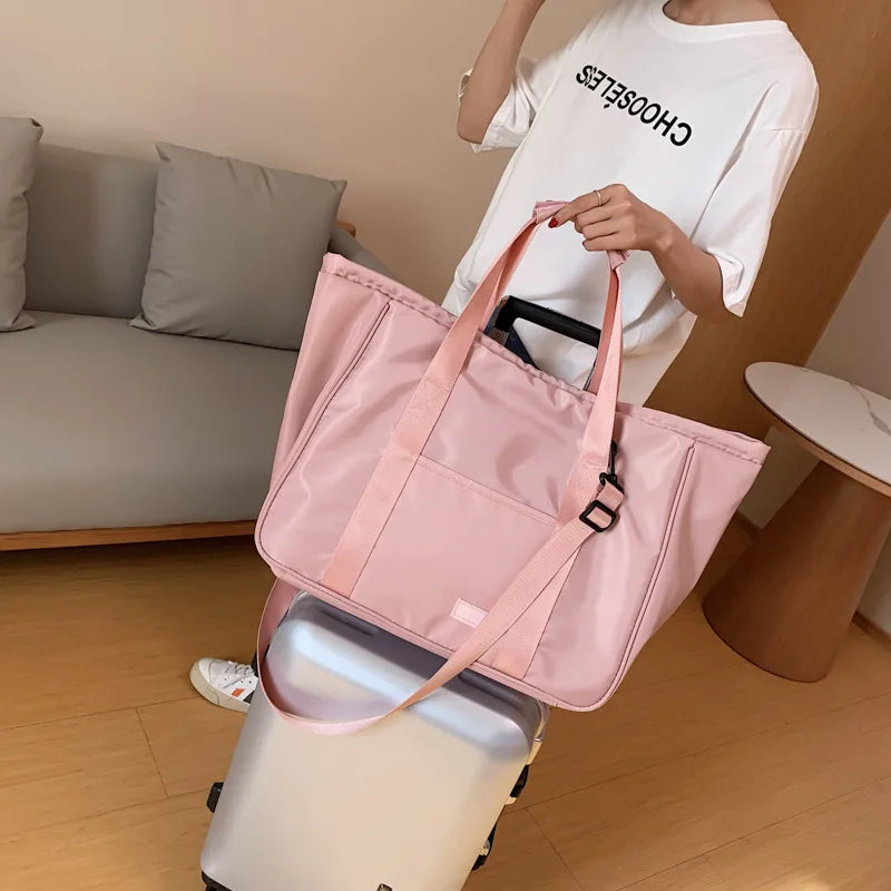 Waterproof Nylon Travel Bag Women's Handbag Large Capacity