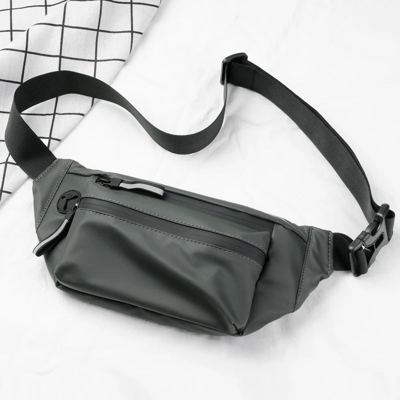 Waterproof Waist Bag Men's Chest Bag Outdoor Sports Messenger Bag