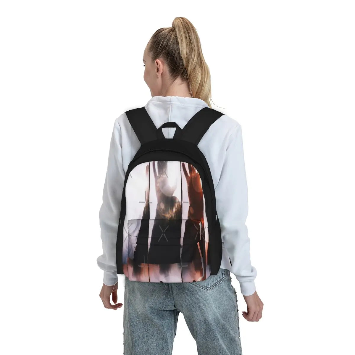 Wave Goodbye Backpacks Men's Backpacks Bags For Women Back Pack Kids Backpack