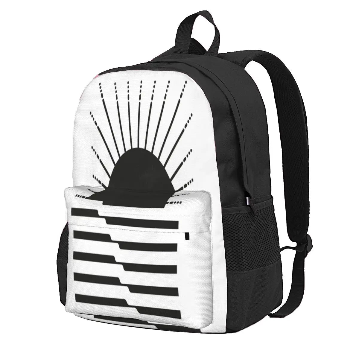 Waves 2 Backpacks Men's & Women's Bag with Zipper