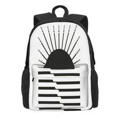 Waves 2 Backpacks Men's & Women's Bag with Zipper