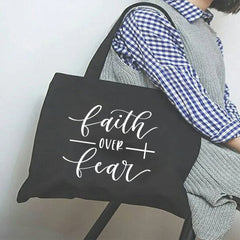Way Maker Miracle Worker My God Canvas Shoulder Bag