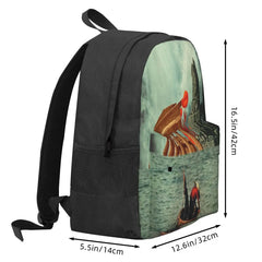 Fishermen Backpacks Retro School Bags Men Women