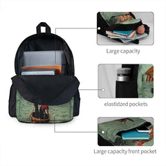 Fishermen Backpacks Retro School Bags Men Women