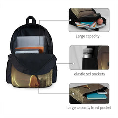 We Used To Live There Too Backpacks Men's Backpacks Bags For Women Print Bags Fo