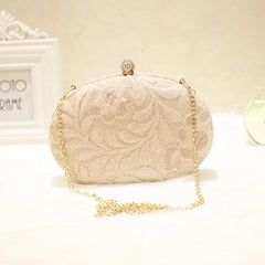 Wedding Diamond Sequined Clutches Bag Crystal Sling Package