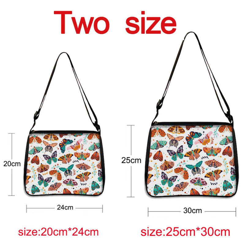 Wednesday Addams & Enid Handbag Gothic Girls Shoulder Bag