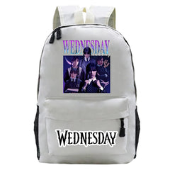 Wednesday Schoolbags Teenager School Bag Travel Backpacks Boys Girls High-capaci