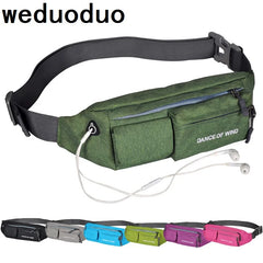 Waist Bag Travel Phone Belt Bag Canvas Fanny Pack for Men Women