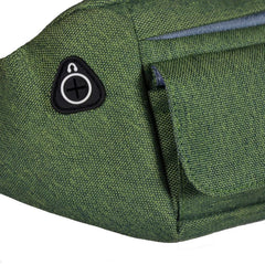 Waist Bag Travel Phone Belt Bag Canvas Fanny Pack for Men Women