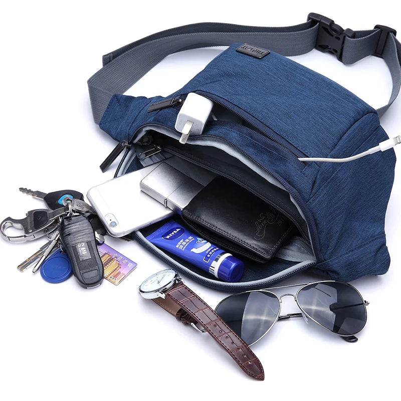 Weduoduo Waist Bag for Men Phone Travel Hip Bum Bag