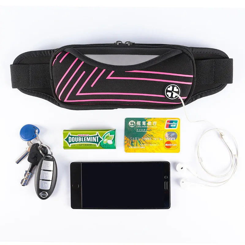 Weduoduo Outdoor Sports Bum Bag Running Belt Travel Zip Pouch