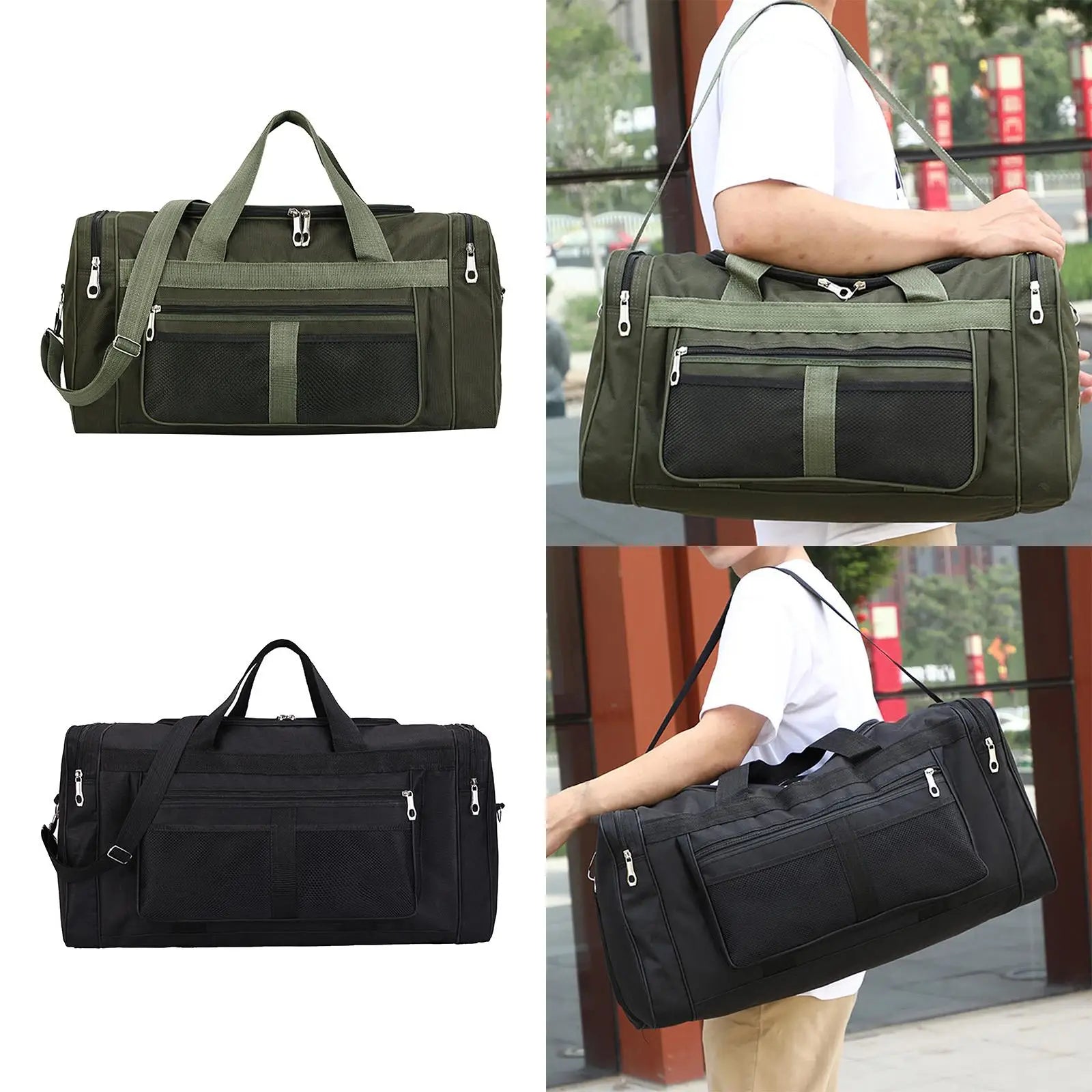 Adjustable Strap Weekender Bag Organizer