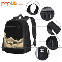 Weezer Pinkerton Backpack Large Capacity Gymnast Bag