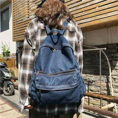 Wehyah School Backpack Woman Bags for Women Backpack Purse Bag Rucksack Demin Sc
