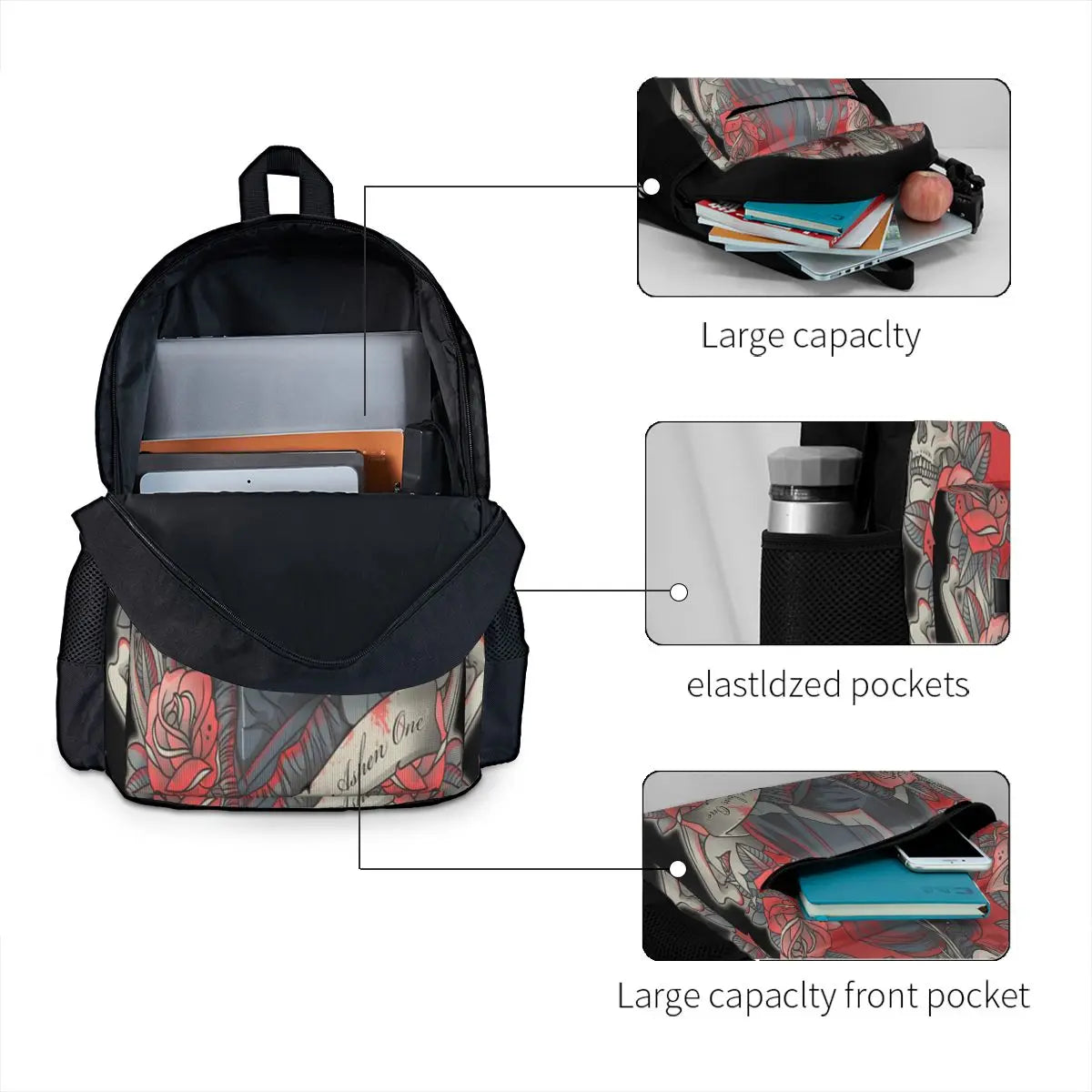 Welcome Home Ashen One Backpacks Men's Backpacks Bags For Women Man Bag
