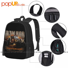Welderup Garage Hot Rod Car Iron Rod Backpack