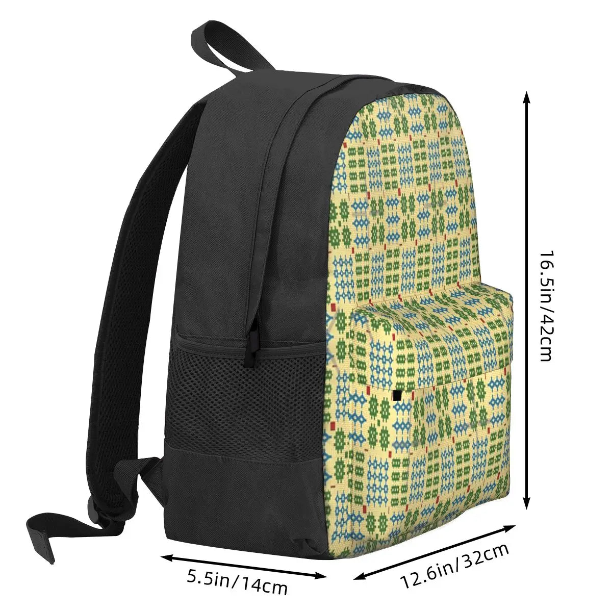 Welsh Tapestry Pattern Carthen 5 Backpacks Men's Backpacks