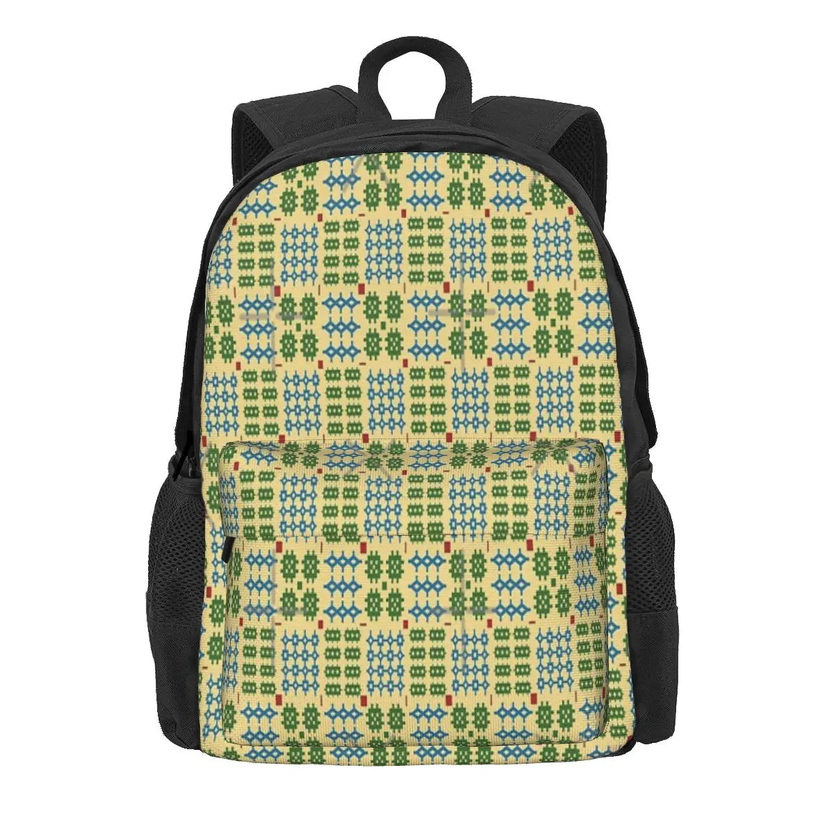 Welsh Tapestry Pattern Carthen 5 Backpacks Men's Backpacks