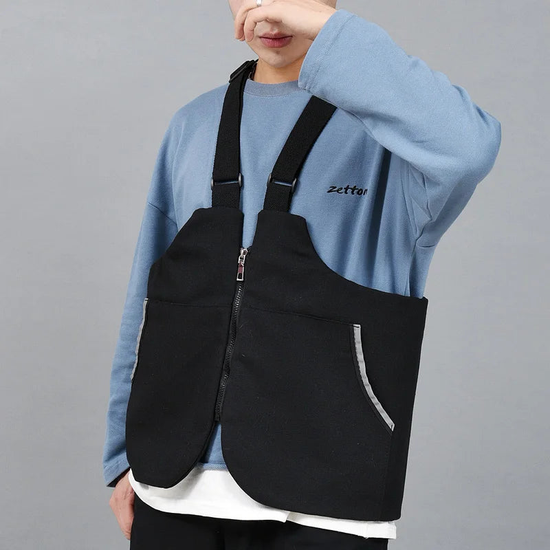 Hip Hop Streetwear Waist Packs Bag Unisex Tactical Shoulder Bags