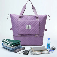 Sports Tote Shoulder Bag Wet Dry Separation Yoga Gym Bag
