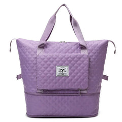 Sports Tote Shoulder Bag Wet Dry Separation Yoga Gym Bag