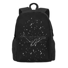 Whale Constellation Backpacks Men's and Women's Personalised Bags