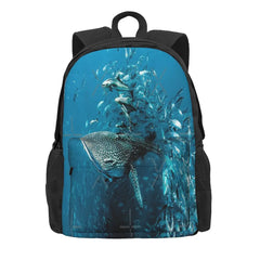 Whale Shark Award Winning Photo Backpacks Men's Backpacks Bags For Women