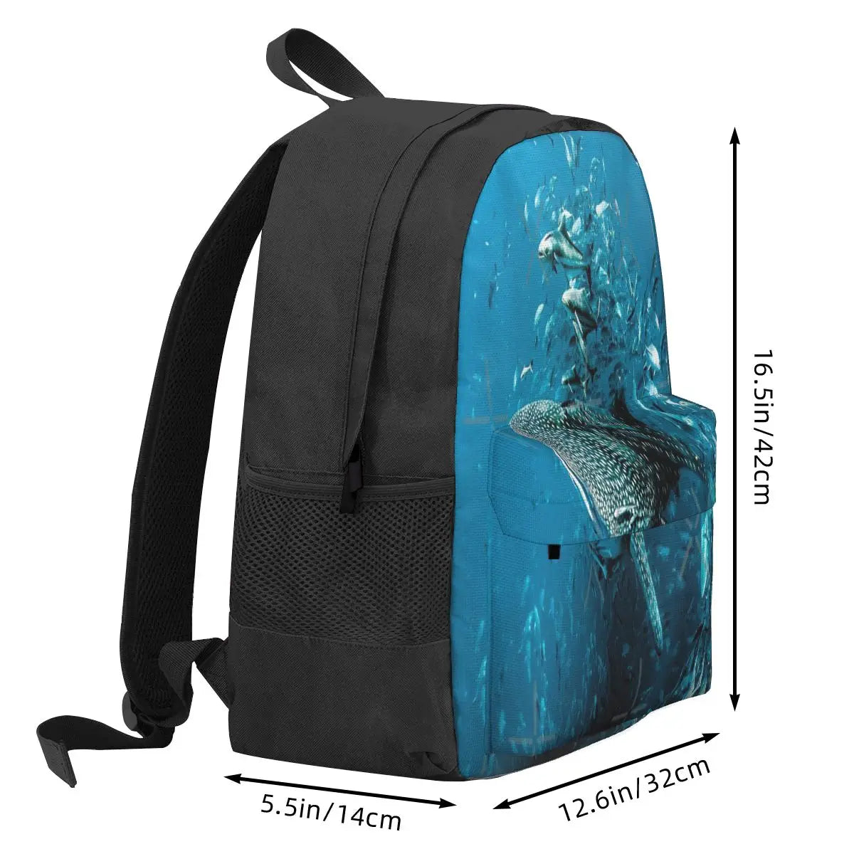 Whale Shark Award Winning Photo Backpacks Men's Backpacks Bags For Women