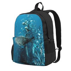 Whale Shark Award Winning Photo Backpacks Men's Backpacks Bags For Women
