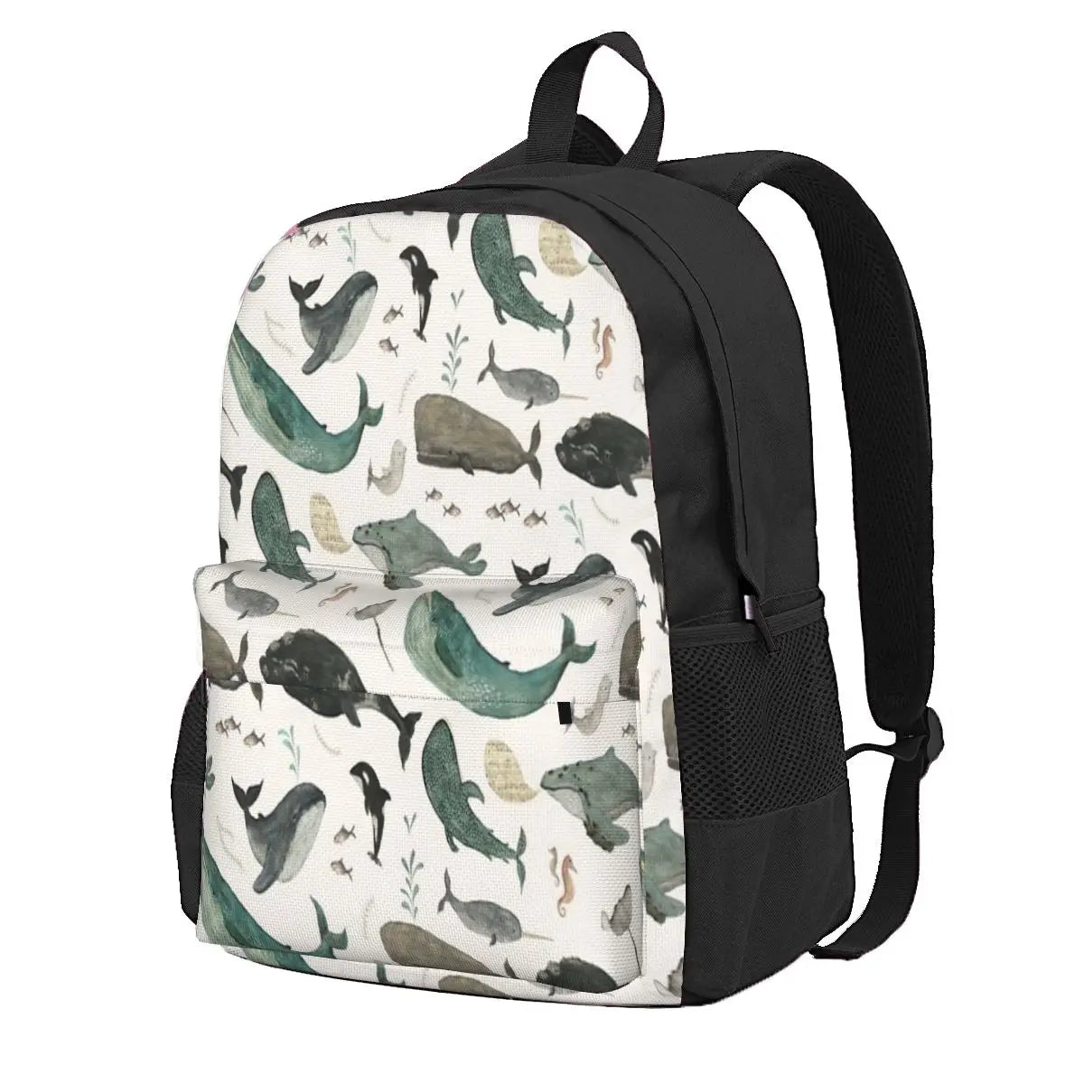 Whale Song 1 Backpacks Men's Backpacks Bags For Women Men's Bag