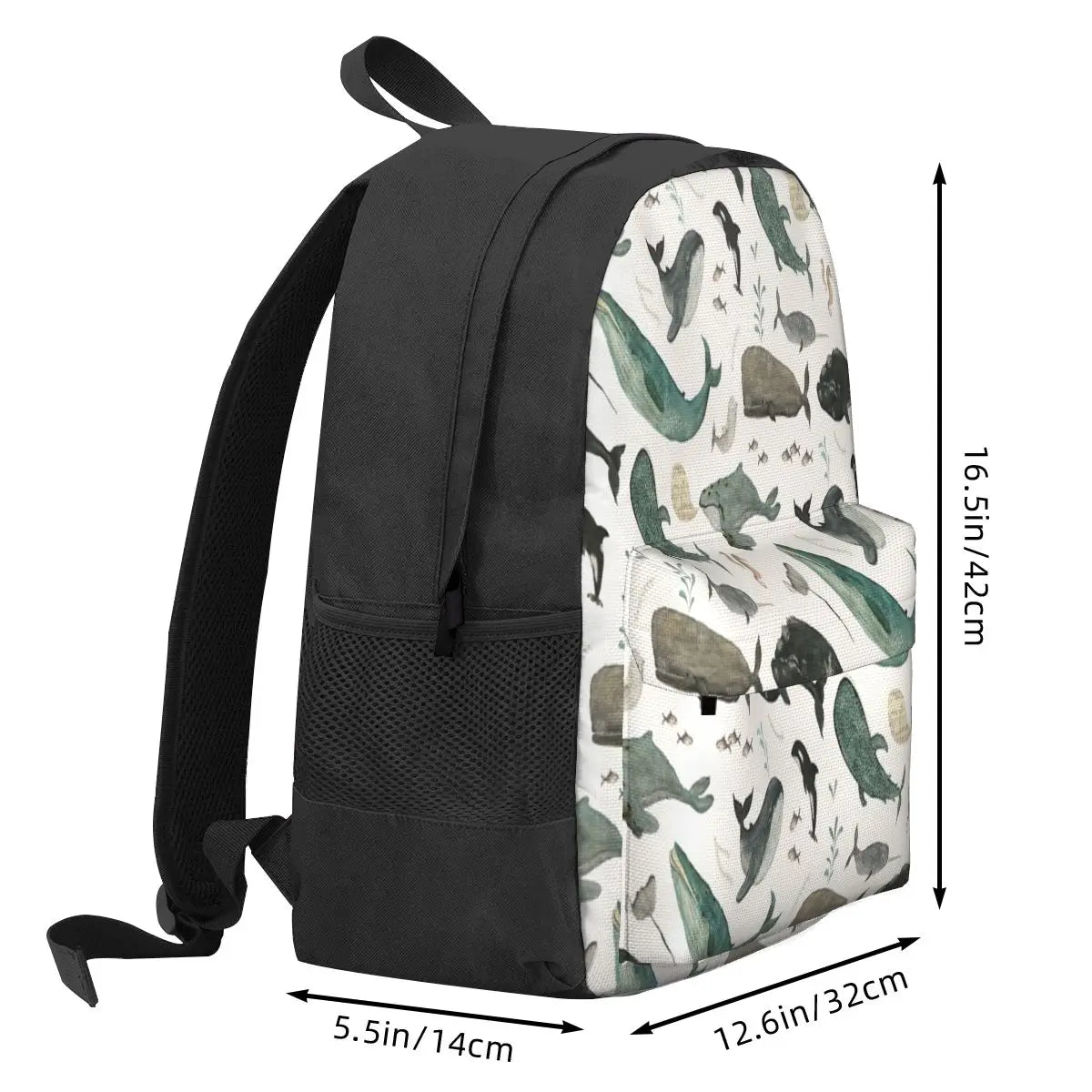 Whale Song 1 Backpacks Men's Backpacks Bags For Women Men's Bag