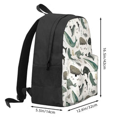 Whale Song 1 Backpacks Men's Backpacks Bags For Women Men's Bag