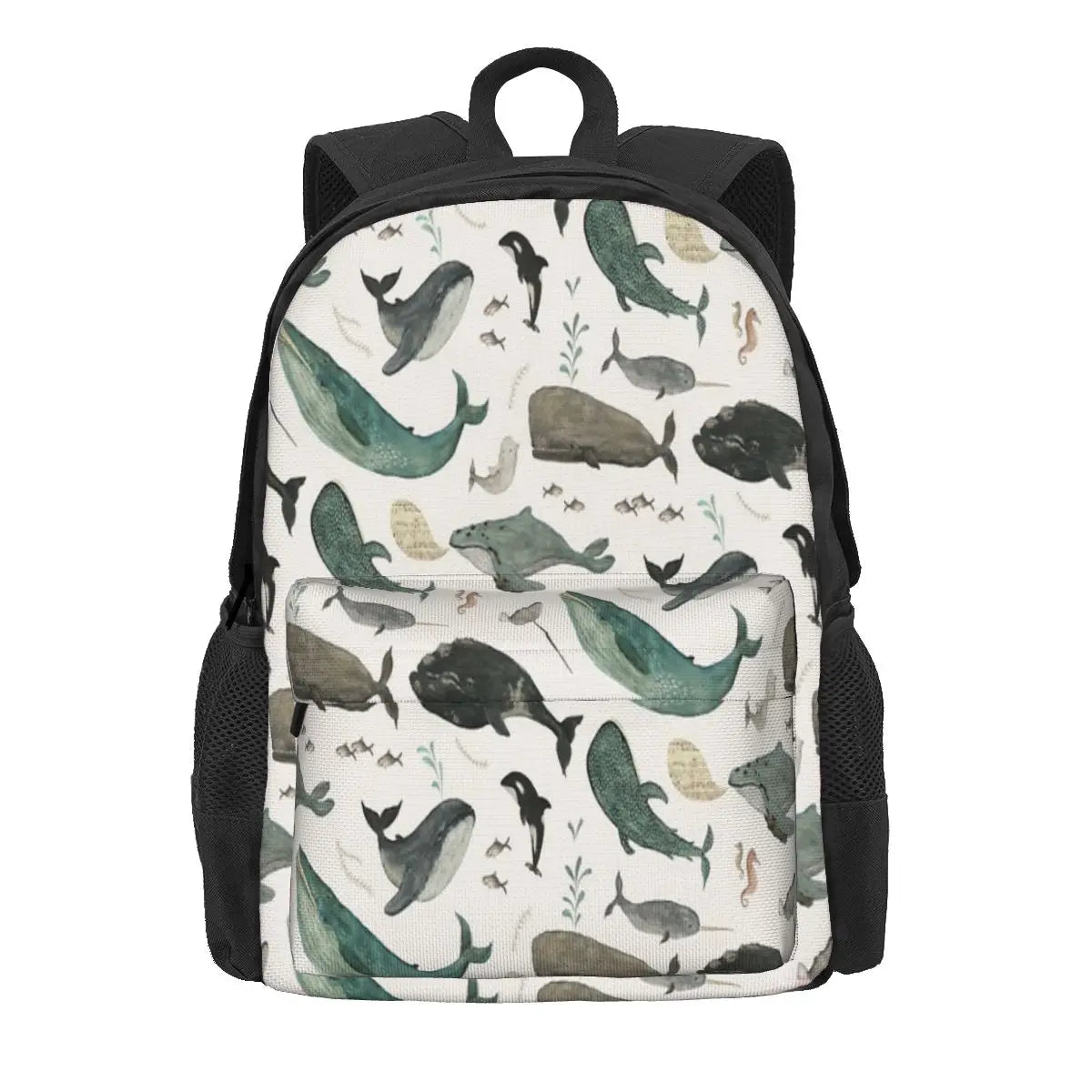 Whale Song 1 Backpacks Men's Backpacks Bags For Women Men's Bag