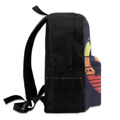 Whale Vintage Retro Sunset Arrivals Satchel Schoolbag Bags Backpack