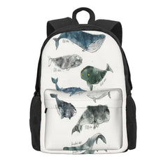 Whales 2 Backpacks for Men and Women