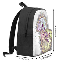 Recycled Wheel Of The Year Backpacks Men's & Women's Bags With Zipper