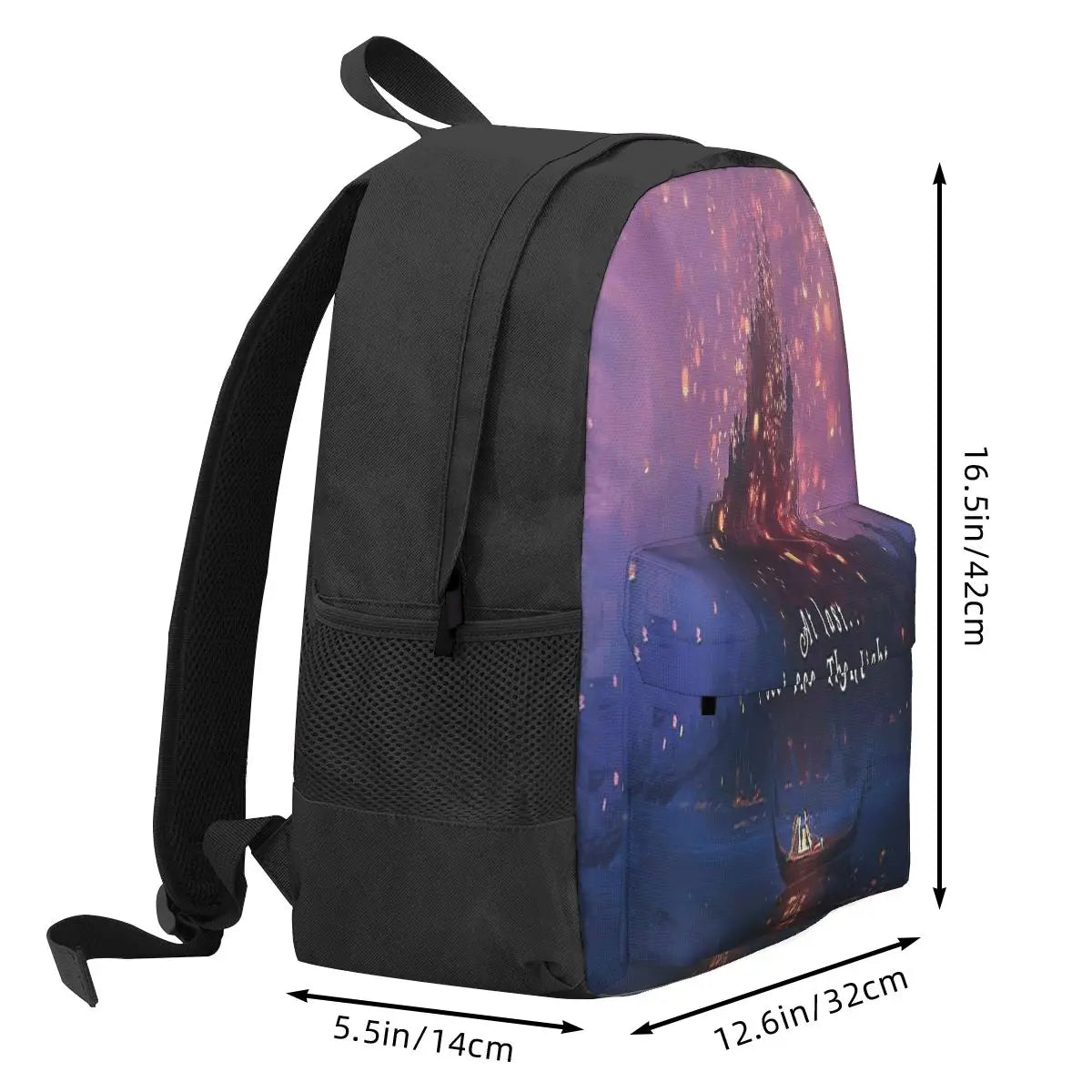 Life Begin 2 Backpacks Men's Bags For Women Man Bag Anime Backpack